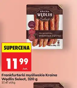 Biedronka Frankfurterki Kraina Wędlin oferta