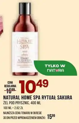 Drogerie Natura Żel pod prysznic rytuał sakura oferta
