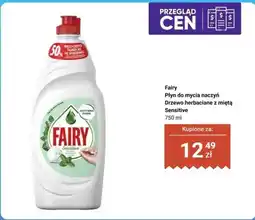 Biedronka Płyn do mycia naczyń drzewo herbaciane z miętą Sensitive oferta