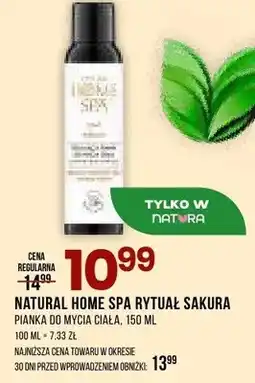 Drogerie Natura Pianka do mycia ciała rytuał sakura oferta