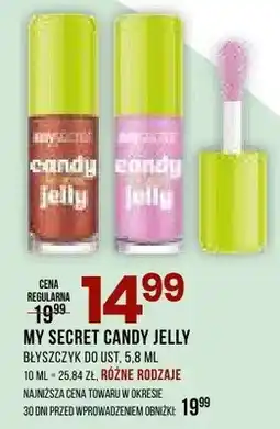 Drogerie Natura Błyszczyk do ust candy jelly oferta