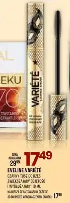 Drogerie Natura Tusz do rzęs czarny zwiększający objętość i wydłużający variété oferta