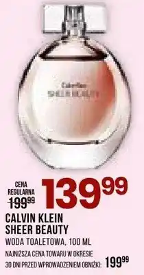 Drogerie Natura Perfumy sheer beauty woda toaletowa oferta