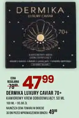 Drogerie Natura Luxury caviar 70+ kawiorowy krem odbudowujący oferta