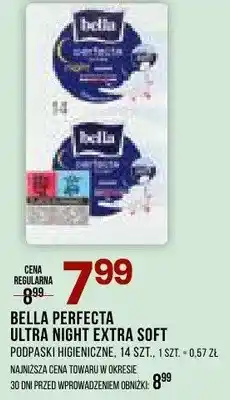 Drogerie Natura Podpaski higieniczne Ultra Night Extra Soft Perfecta, 14 szt oferta