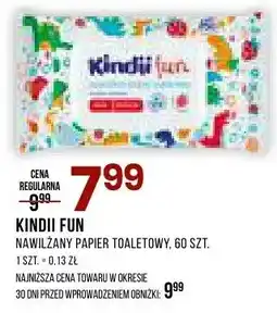 Drogerie Natura Nawilżany papier toaletowy Fun, 60 szt oferta