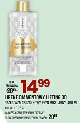 Drogerie Natura Diamentowy lifting 3d przeciwzmarszczkowy płyn micelarny oferta