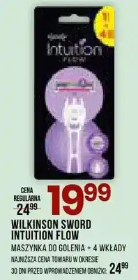 Drogerie Natura Maszynka do golenia + 4 wkłady Intuition Flow oferta