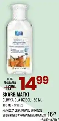 Drogerie Natura Oliwka dla dzieci Skarb Matki oferta