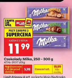 Biedronka Czekolada Mmmax oferta