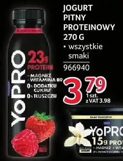 Selgros Jogurt pitny proteinowy YoPRO oferta