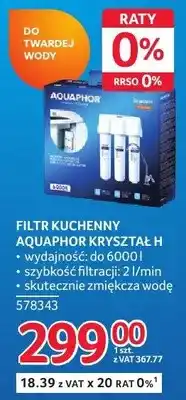 Selgros Filtr kuchenny Aquaphor Kryształ H oferta