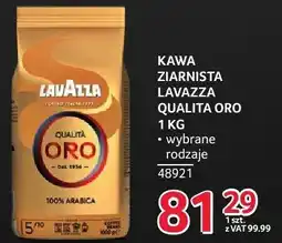 Selgros Kawa ziarnista Lavazza Qualita Oro oferta