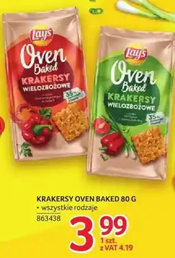 Selgros Krakersy Lay's Oven Baked wieloziołowe 80 g wszystkie rodzaje oferta