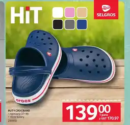 Selgros Buty CROCS oferta