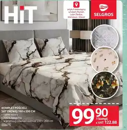 Selgros Komplet pościeli Selgros oferta