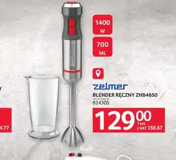 Selgros Blender ręczny Zelmer oferta
