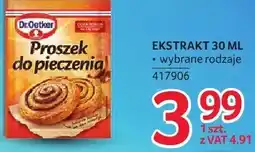Selgros Proszek do pieczenia 30 g Dr. Oetker oferta