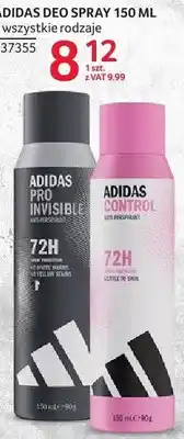Selgros Dezodorant Adidas Deo Spray 150 ml - wszystkie rodzaje oferta