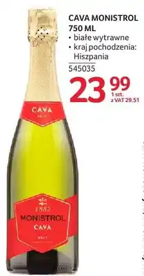 Selgros Cava białe wytrawne oferta
