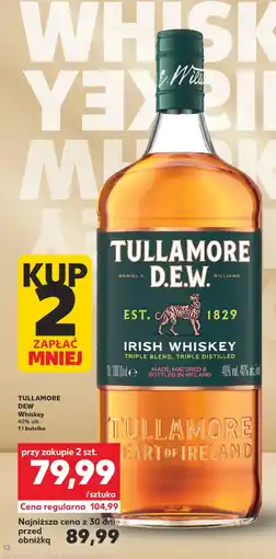 Kaufland Whiskey Tullamore Dew oferta