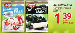 Selgros Galaretka 72 g wybrane rodzaje Dr. Oetker oferta