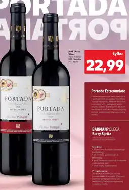 Kaufland Wino półsłodkie Portada oferta