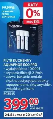 Selgros Filtr kuchenny Aquaphor ECO PRO oferta
