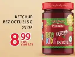 Selgros Ketchup bez octu 315 g Primavika oferta