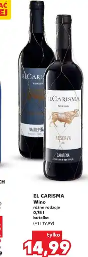 Kaufland Wino El Carisma oferta