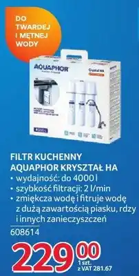 Selgros Filtr kuchenny Aquaphor Kryształ HA oferta