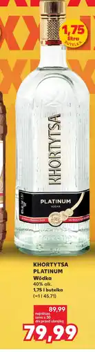 Kaufland Wódka Khortytsa oferta