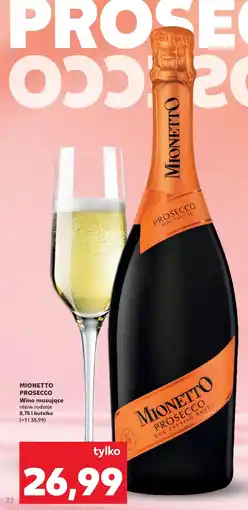 Kaufland Wino Prosecco oferta