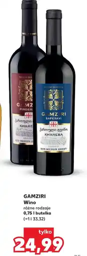 Kaufland Wino Gamziri oferta