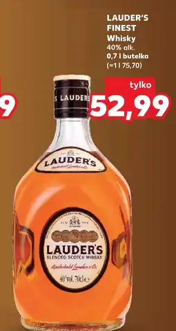 Kaufland Whisky Lauder's oferta