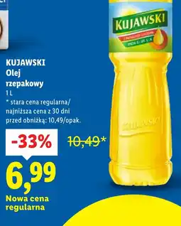 Lidl Kujawski Olej rzepakowy oferta