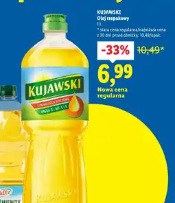 Lidl Kujawski Olej rzepakowy oferta