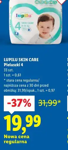 Lidl Lupilu Skin Care Pieluszki 4 oferta