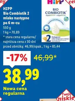 Lidl HIPP Bio Combiotik 2 oferta