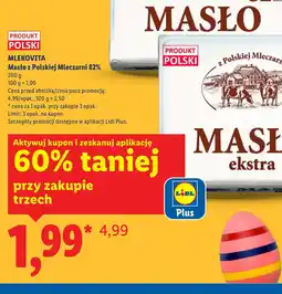 Lidl Mlekovita Masło oferta