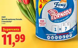 Lidl Foxy Ręcznik papierowy Tornado oferta