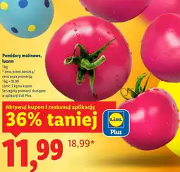 Lidl Pomidory malinowe luzem oferta