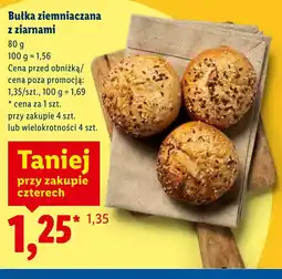 Lidl Bułka ziemniaczana z ziarnami oferta