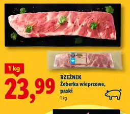 Lidl Rzeźnik Zeberka wieprzowe oferta