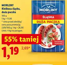 Lidl Morliny Kiełbasa śląska oferta