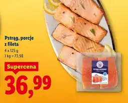 Lidl Pstrąg, porcje z fileta oferta