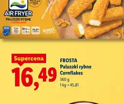 Lidl Frosta Paluszki rybne Cornflakes oferta