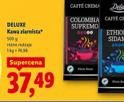 Lidl Deluxe Kawa ziarnista oferta