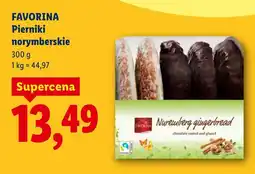 Lidl Favorina Pierniki norymberskie oferta