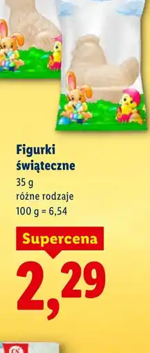 Lidl Figurki świąteczne oferta